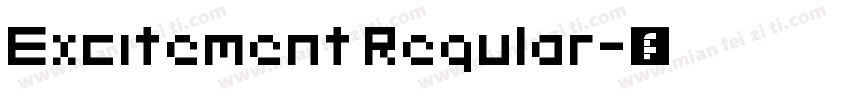 Excitement Regular字体转换
